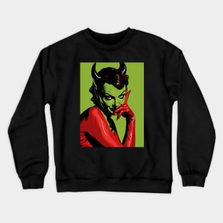 Female Devil Crewneck Sweatshirt